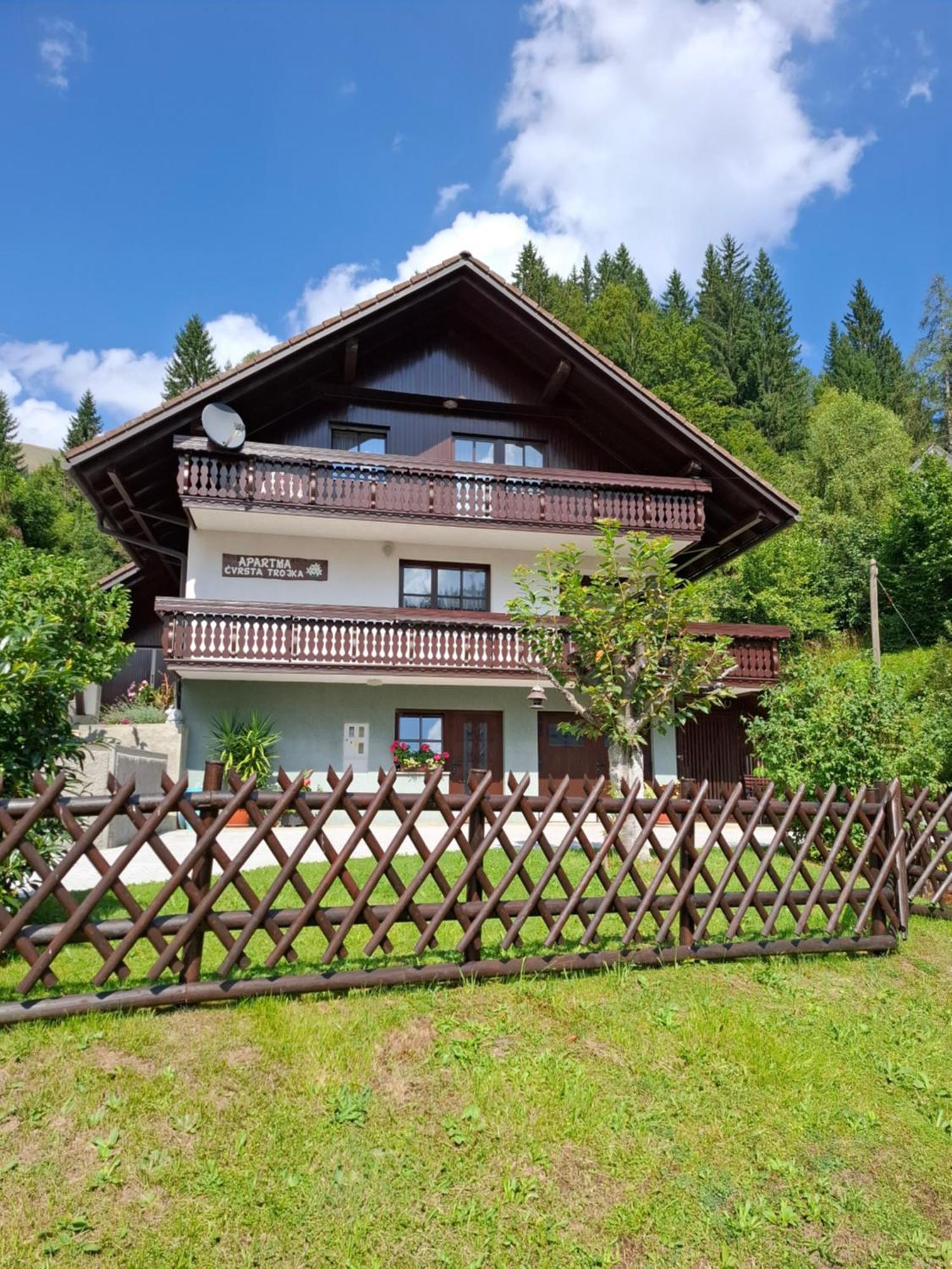 Apartma Cvrsta Trojka ゴレンスカ地方 エクステリア 写真